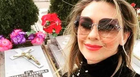 Aracely Arámbula revela casualmente el paradero de la madre de Luis Miguel