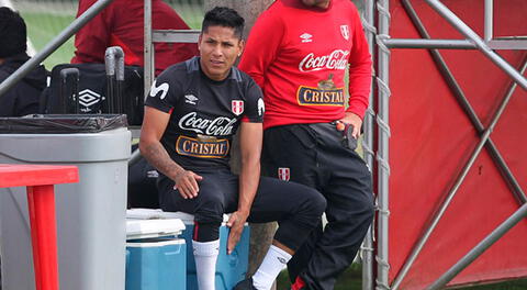 Duro golpe en la cabeza aleja a Raúl Ruidíaz del amistoso de la selección peruana contra Ecuador