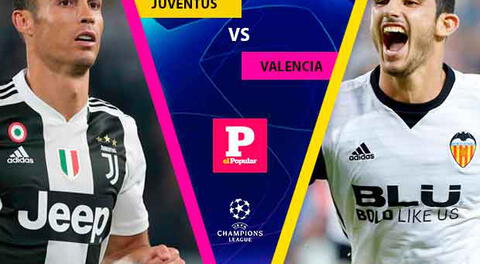 Juventus vs. Valencia se miden esta tarde a las 3:00 p.m. y podrás vivir el partidazo en El Popular