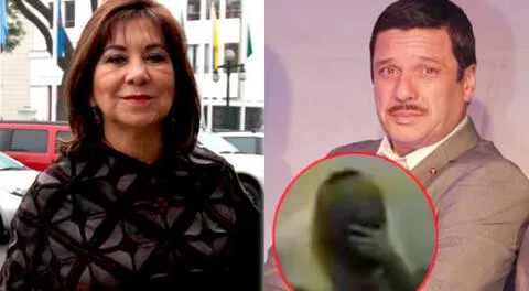 Martha Chávez retuiteó video de polémico ''ampay'' de Lucho Cáceres