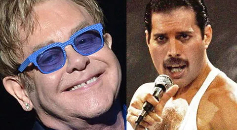 Freddie Mercury hizo llorar como un niño a Elton John