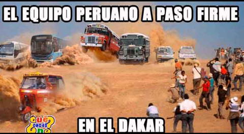 Mira los divertidos memes del Rally Dakar 2019