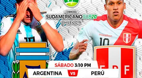 El duelo entre Perú VS Argentina será este sábado