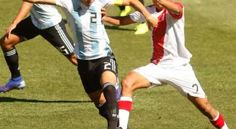 Perú vs Argentina EN VIVO: ¡Tarjeta roja! mira la falta de Carlos Huerto ante el cuadro Albiceleste [VIDEO]