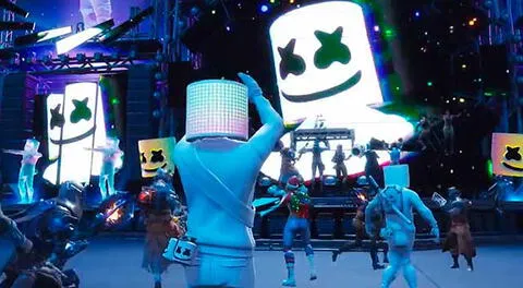 Fortnite reunió a más 10 millones de usuarios durante concierto de Marshmello
