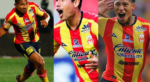 Edison Flores, Irven Ávila y Ray Sandoval juegan en equipo del Monarcas Morelia.