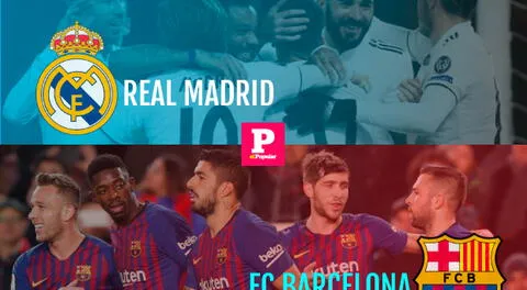 Sigue el clásico español Real Madrid vs. Barcelona EN VIVO a través de El popular