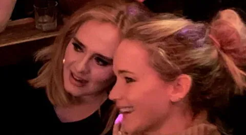 Jennifer Lawrence celebró su despedida de soltera junto a la cantante Adele