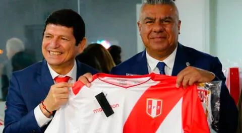 Agustín Lozano y Claudio Tapia vieron juntos el partido de Argentina y Ecuador