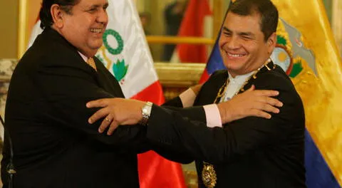 Rafael Correa sobre Alan García: “Si fue perseguido, su suicidio es un asesinato”