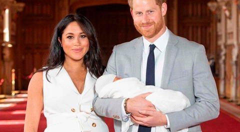Principe Harry y Meghan Markle presentaron a su primer hijo