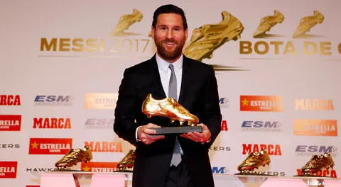 Lionel Messi sumó su sexto Botín de Oro