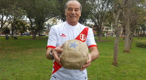 'Cachito' Ramírez es uno de los héroes de la conquista de la Copa América de 1975