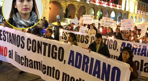 Adriano está prófugo de la justicia