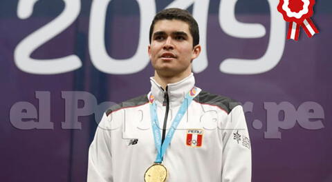 Diego Elías es el tercer peruano que consiguió la medalla de oro en Lima 2019 | FOTO: Rodolfo Contreras