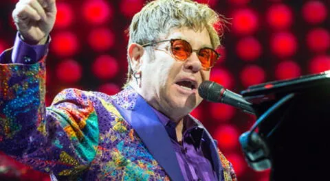 Elton John libre de drogas