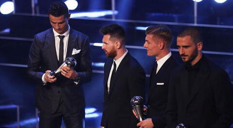 Messi o  Cristiano Ronaldo .¿Quién se quedará con el Premio The Best?
