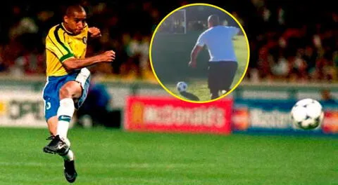 Roberto Carlos: su remate se convierte en viral por este tremendo 'chanfle'