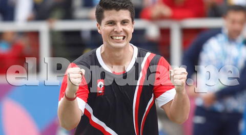 Kevin Martínez gana la final de frontón masculino y Perú suma 10 medallas de oro