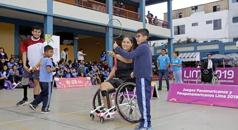 Estudiantes de todo Lima presente en los Juegos Parapanamericanos