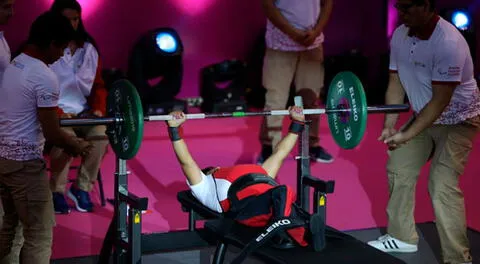 Vásquez natural de Puerto Maldonado ganó medalla de bronce en Para powerlifting 