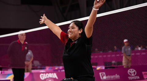 Pilar Jáuregui, medalla de oro en Para bádminton categoría WH2