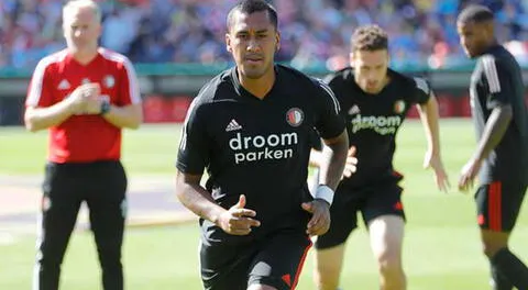 Renato Tapia jugó los 90 minutos con Feyenoord