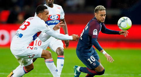 PSG vs. Lyon EN VIVO por Ligue 1: sigue el minuto a minuto. PSG ganó con tanto de Neymar a los 87'