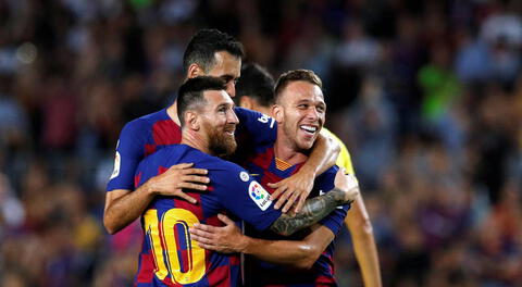    Barcelona vs Villarreal: GOL Arthur anotó 2-0 por La Liga Santander. Fuente ESPN.