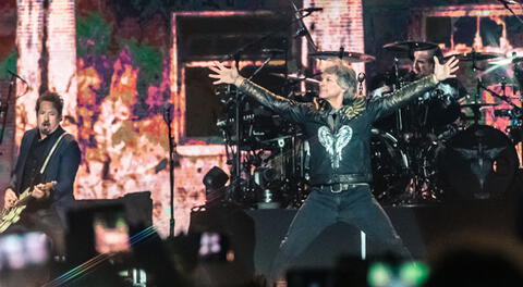 Bon Jovi en Lima: Más de 35 mil almas vibraron con su música [VIDEO]