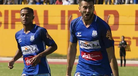 Lucas Volken fue el autor de los dos goles en el triunfo de Santos. FOTO: Futbol peruano