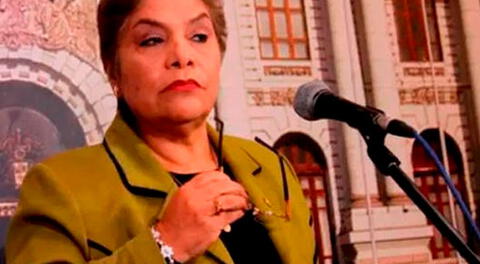 Ex congresista Luz Salgado dice que las marchas son potestad de cualquier ciudadano y no solo de la izquierda