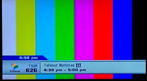 Gobierno de Ecuador decidió sacar este sábado del aire la señal del canal Telesur