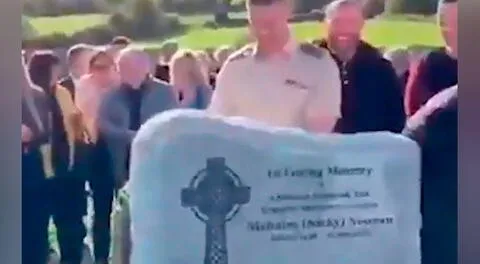 Irlanda: Hombre hace broma en su ‘funeral’ [VIDEO]
