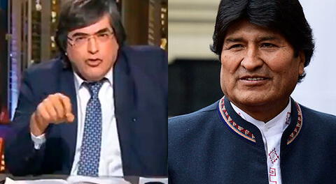 Jaime Bayly habló en su programa sobre Evo Morales que vendía droga al Cártel de Sinaloa  