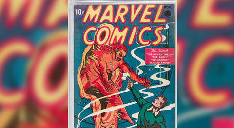 Subastan primera copia de 'Marvel Cómics' a más de 1 millón de dólares 