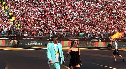 Fito Páez y Anita encendieron la final River Plate vs. Flamengo