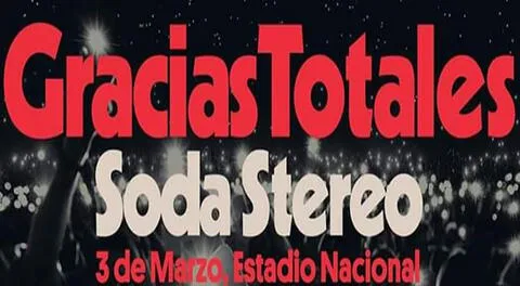 Soda Stereo en Lima: Entérate aquí de los precios para el concierto