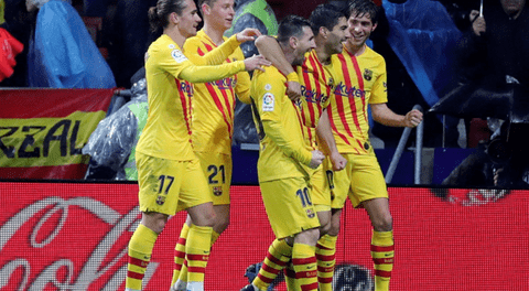 Con gol de Messi, Barcelona derrotó 1-0 a Atlético de Madrid