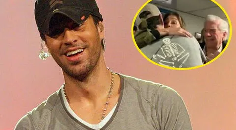 Enrique Iglesias tuvo emotivo encuentro con su madre y peruano