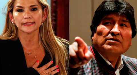 Evo Morales en contra del gobierno de Jeanine Áñez