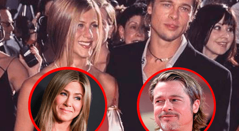El tiempo todo lo cura y de eso son prueba viviente Brad Pitt y Jennifer Aniston.