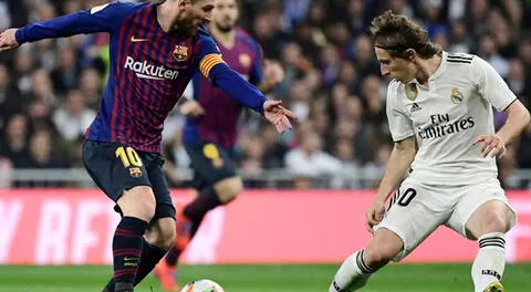 Barcelona y Real Madrid disputan uno de los encuentros más esperados de la última parte del año