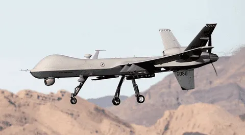 El dron MQ-9 Reaper disparó misiles contra el convoy del general Soleimani