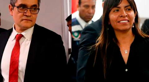 José Domingo Pérez y Giulliana Loza enfrentados durante audiencia de prisión preventiva 