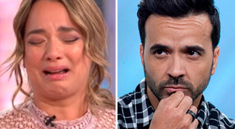 Adamari López tiene tenso reecuentro con Luis Fonsi en programa en vivo