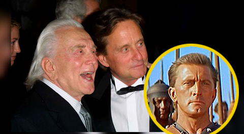 Michael Douglas confirmó la muerte de su padre este miércoles 5 de febrero