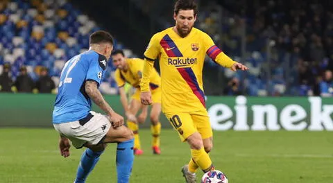 Sigue todas las incidencias del Napoli vs Barcelona por El Popular