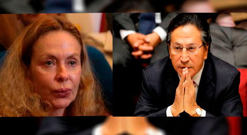 Eliane Karp y Alejandro Toledo