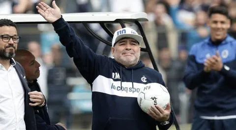 Maradona envió un mensaje de aliento al pueblo italiano.